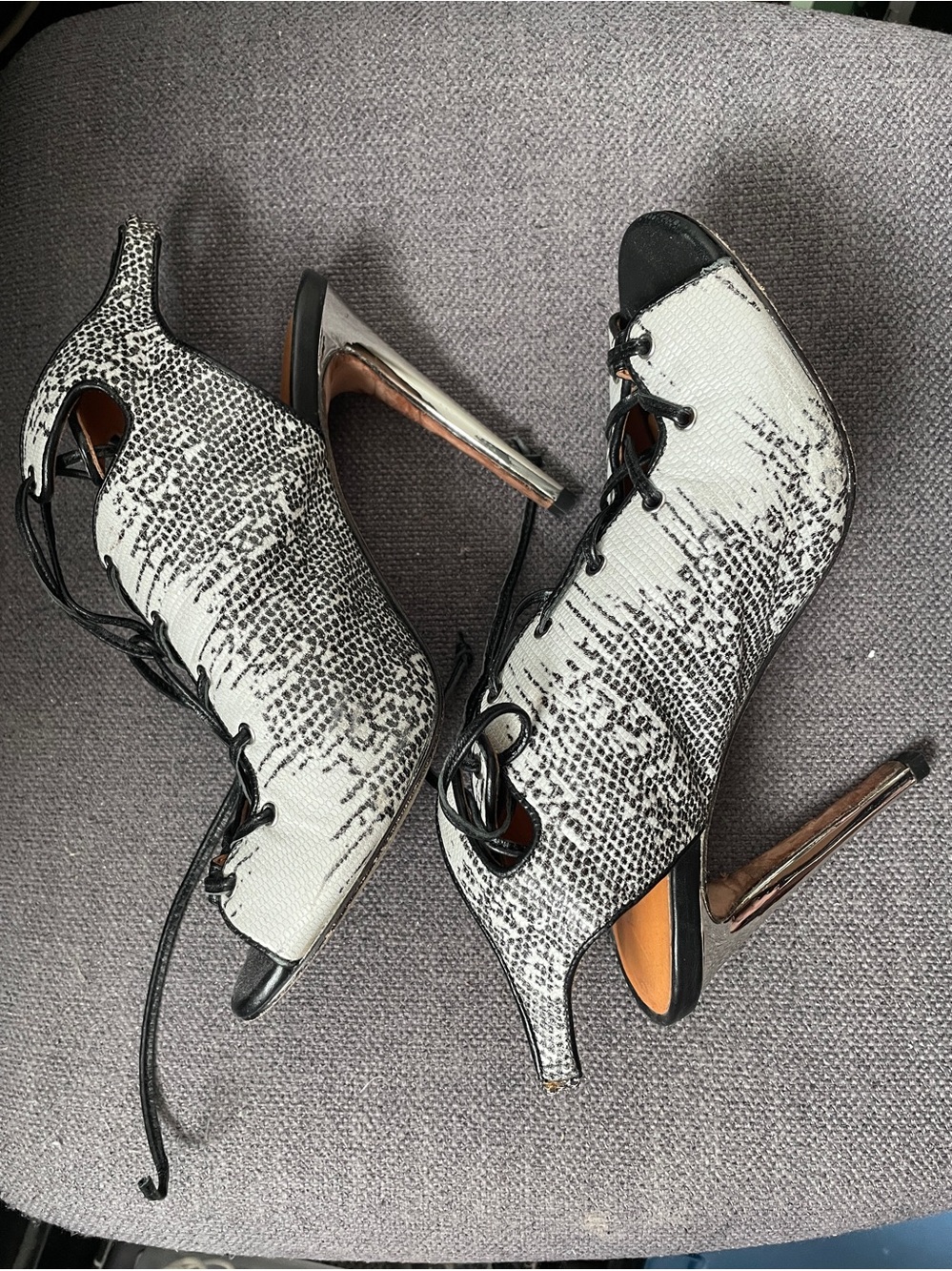 Rebecca Minkoff Lace Up Booties - Rio High-Heel - Picture 8 of 11